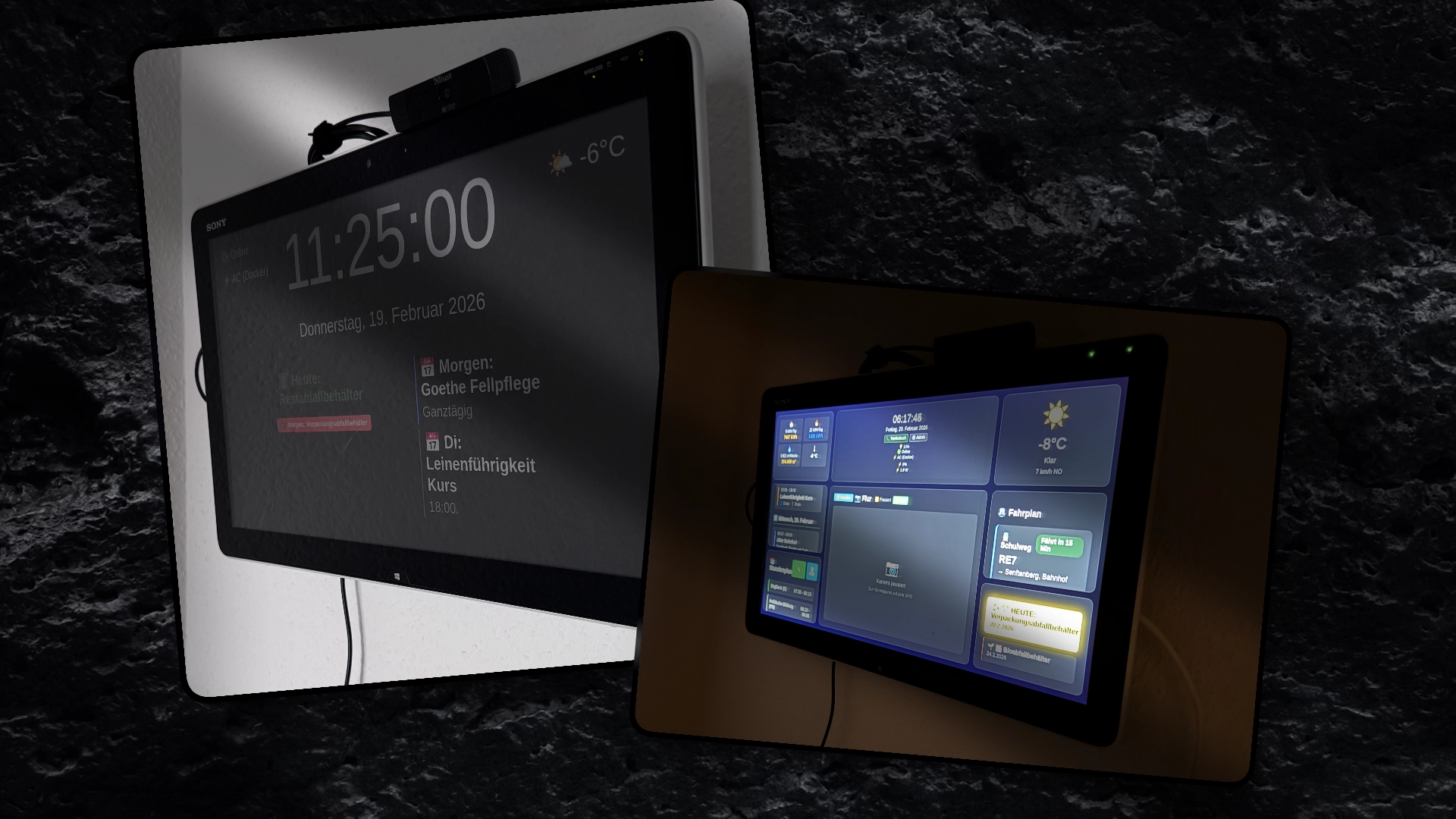 Smart Home Dashboard Übersicht v1.7.0
